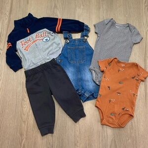 Carter’s & George 5 piece lot 9 & 12 months